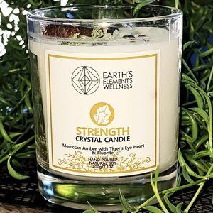 Strength Crystal Candle Scented 7.1oz 200g